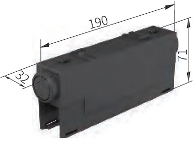 Крышка стыковая H24 Крышка стыковая H24